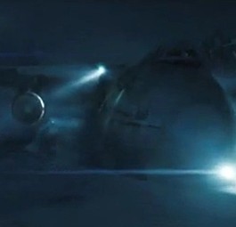 Crash eines fiktiven Modells Antonow An-500 in «2012»: Im Flieger nicht zu sehen.