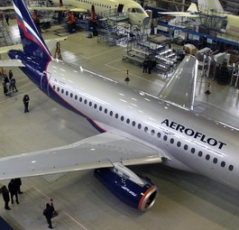 Produktion des Superjet 100: Aeroflot will aufstocken.
