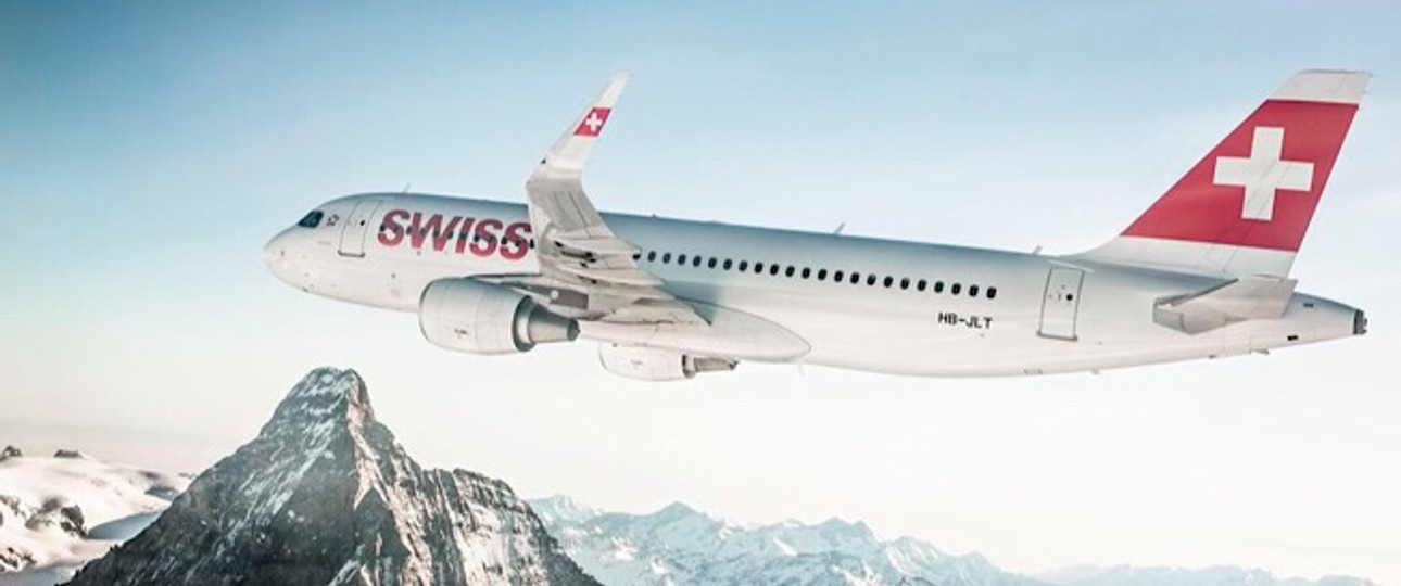 A320 von Swiss: Nicht immer können die Flieger voll beladen werden.