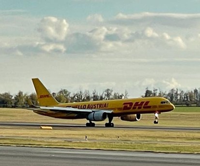 Sie ist das erste von 18 Flugzeugen, dass aufgrund des Brexit...