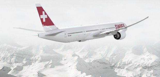 Boeing B777 der Swiss: Eigentlich die einzig mögliche Wahl, so Cord Schellenberg.