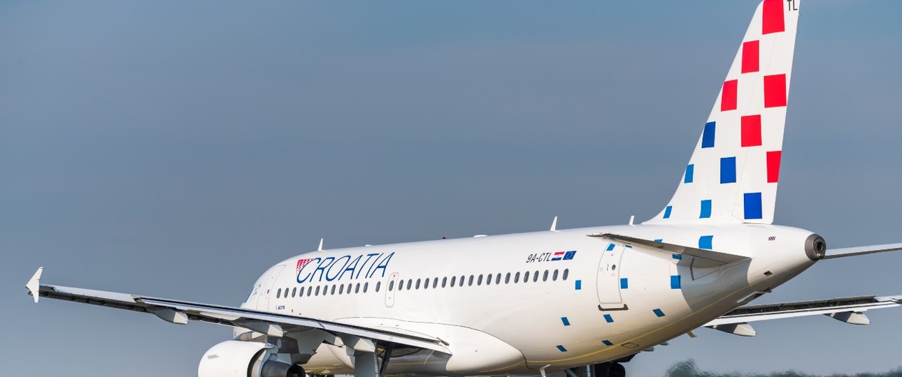 Airbus A319 von Croatia Airlines: Die Modernisierung lässt auf sich warten.