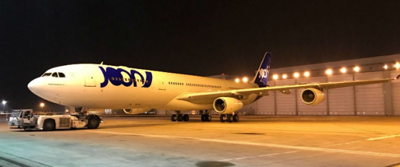 Airbus A340 von Joon: Nun interkontinental unterwegs.
