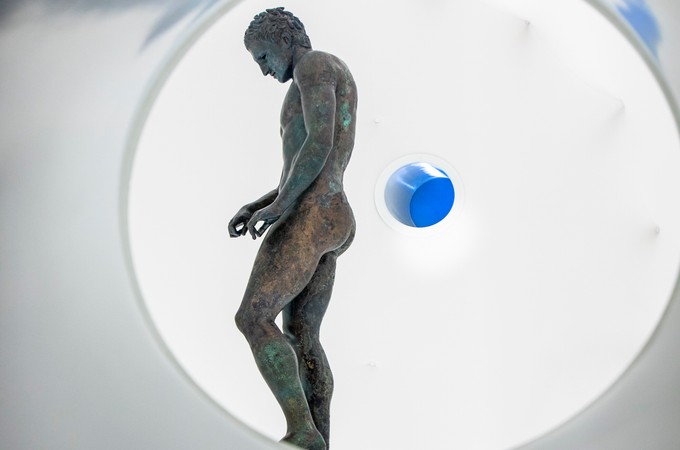 Mali Lošinjs Museum des Apoxyomenos Bronze-Statue