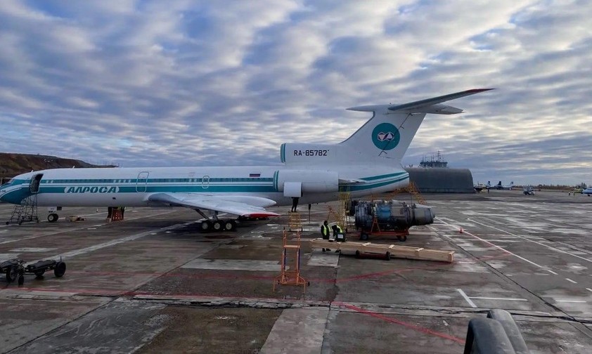 tupolev tu 154 mirny