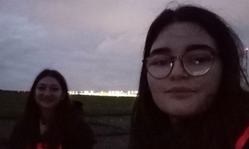 Aktivistinnen der Letzten Generation: kleben in Köln.