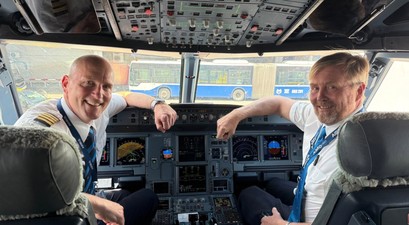 König Willem-Alexander im Airbus-Cockpit: Neuer Karriere-Abschnitt.