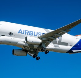 Beluga XL 1: Flog lange mit dem Testflugkennzeichen F-WBXL (Foto), jetzt ist die Kennung F-GXLG.