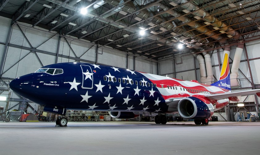 Zum 50-Jahr-Jubiläum schenkte sich Southwest Airlines die Freedom One.