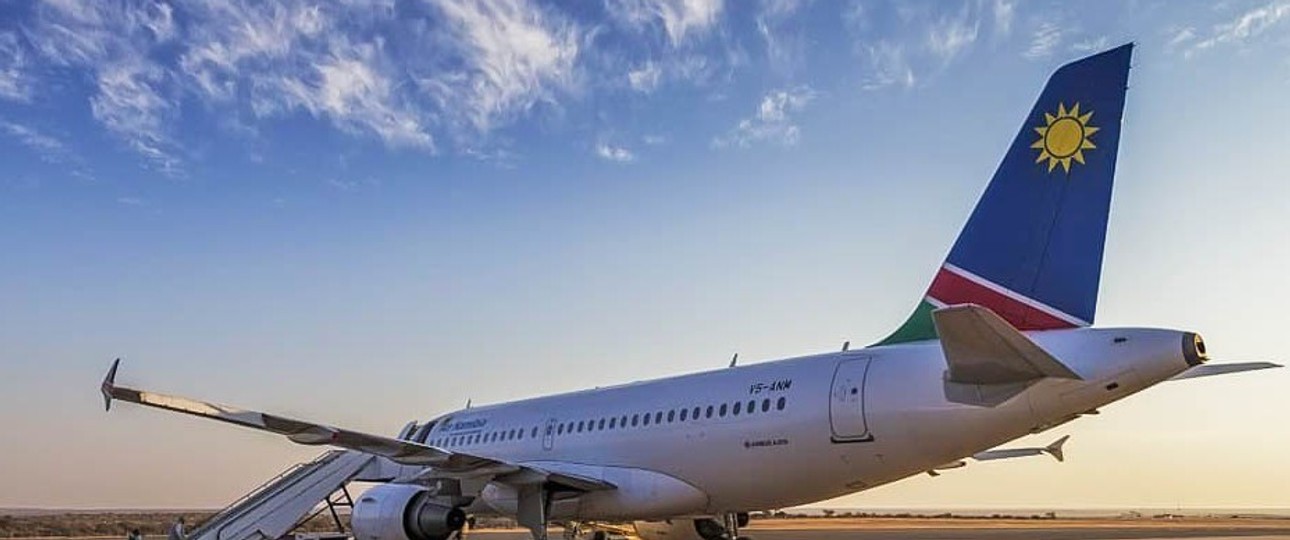 Airbus A319 von Air Namibia: Die Nachfolgeairline wird kleiner.