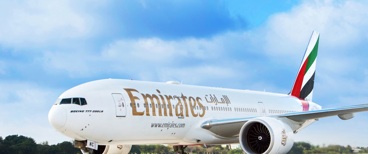 Boeing 777-200LR von Emirates: Soll auch Mangos aus Mexiko holen.