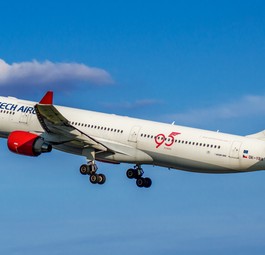 Der Airbus A330-300: Mittlerweile nicht mehr in der Luft.