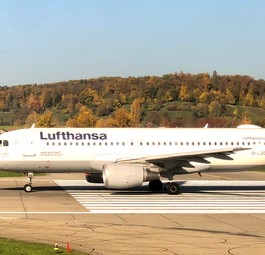 Airbus A320 von Lufthansa; Bei der Wartung hilft künftig Swiss Aviation Software.