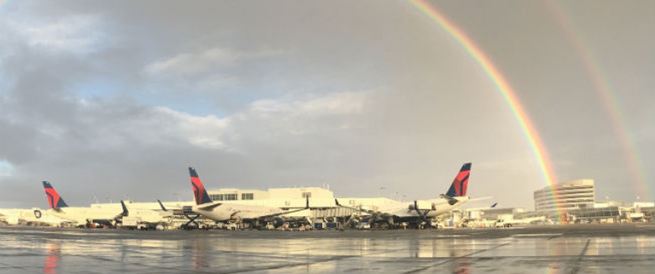 Delta-Flieger: Die Airline könnte sich mit Korean zusammentun.