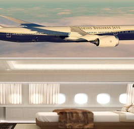 Boeing verkauft erstmals die fliegende Luxusvilla