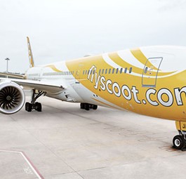 Dreamliner von Scoot: Sorgen wegen dem hohen Ölpreis.
