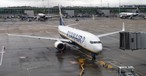 Boeing 737 von Ryanair: Ärger mit Mitarbeitenden in Frankfurt.