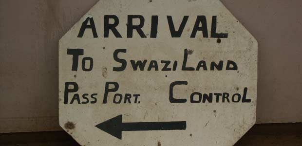 Grenzstein: Tehoretisch dürften Airlines aus Swaziland wieder in die EU fliegen. Theoretisch.