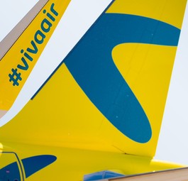 Flugzeug von Viva Air: hebt nei mehr ab.