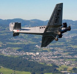 Ju-52 mit der Registrierung HB-HOT: Stürzte in den Alpen ab.