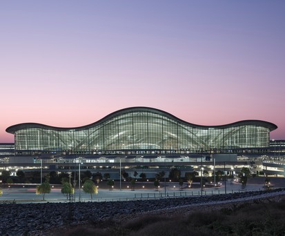 Das Terminal A von vorne.