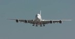 A380 im Anflug auf El Prat: Ein besonderes Ereignis.