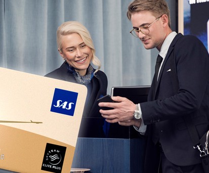 Vielflieger von SAS: Künftig Skyteam-Status.