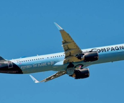 Airbus A321 Neo von La Compagnie: Die Airline hat 2022 erstmals einen Gewinn erzielt.