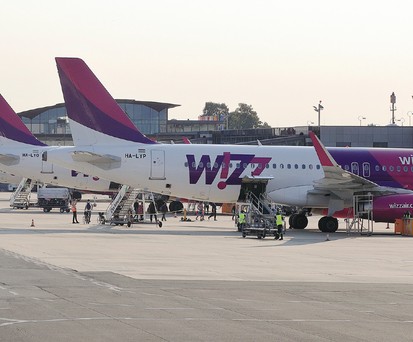 Wizz-Air-Jets in Dortmund: Die Airline fliegt dort seit 2010, gründete 2020 eine Basis.