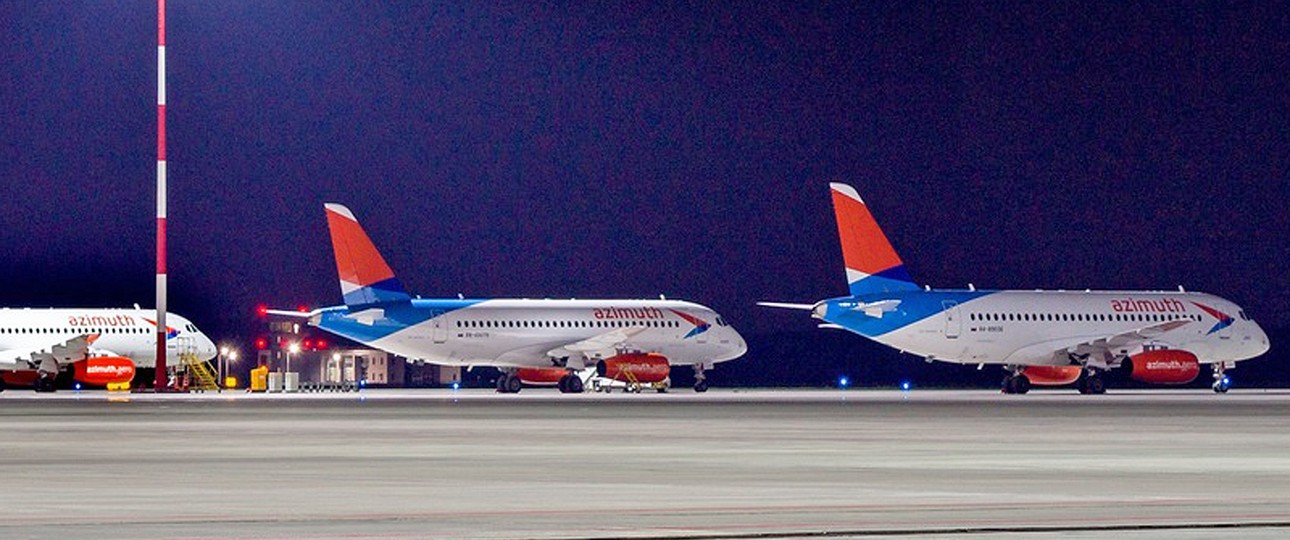 Superjet 100 von Azimuth Airlines: Viel mehr Vorfälle als gedacht.