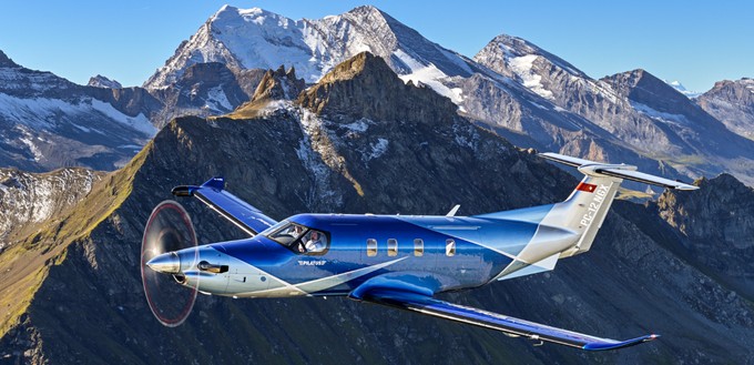 Pilatus PC-12 NGX: Keine runden Fenster mehr.