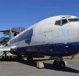 Die versteigerte Boeing 727: Soll ein Museum werden.