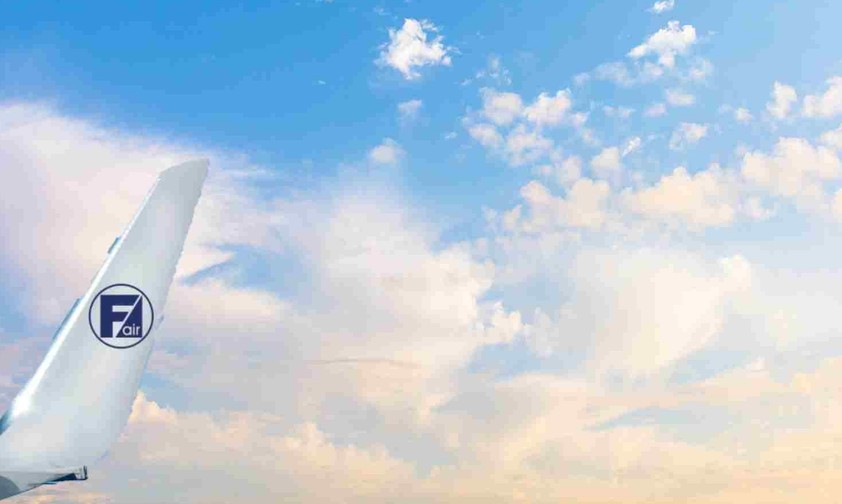 Winglet einer Fischer Boeing 737: Die Airline plant in diesem Jahr ihr erneutes Comeback.