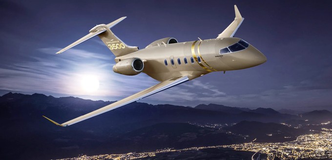 So präsentiert Bombardier die Challenger 3500.