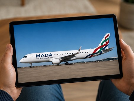 Animation von Mada Airways: Die Airline soll noch in diesem Jahr starten. 