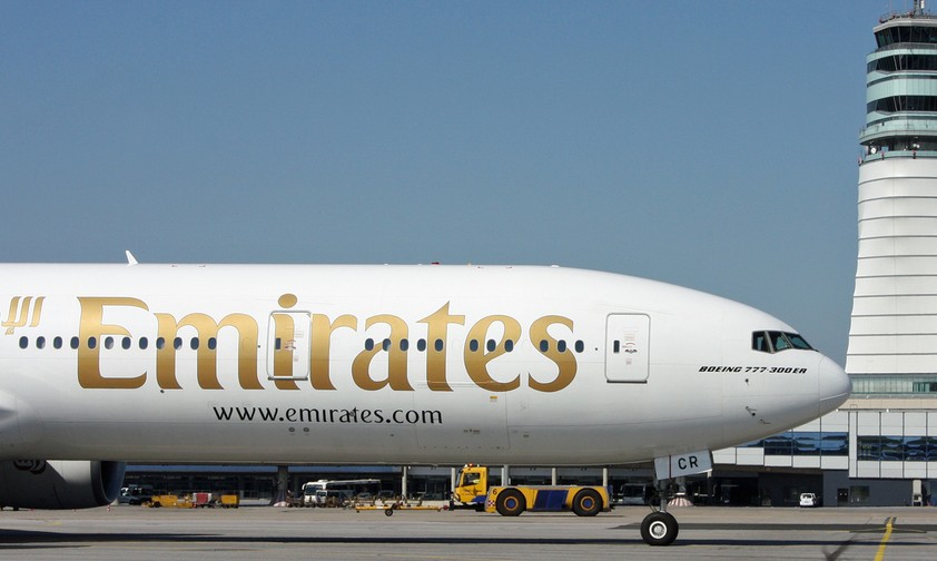 Boeing 777 von Emirates in Wien: Die Golfairline ist sehr zufrieden.