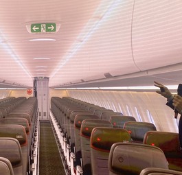 air canada airbus a220 airspace cabin