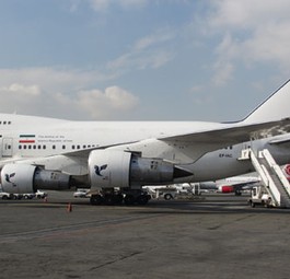 Boeing 747 SP von Iran Air: Die Maschine fliegt nicht mehr.