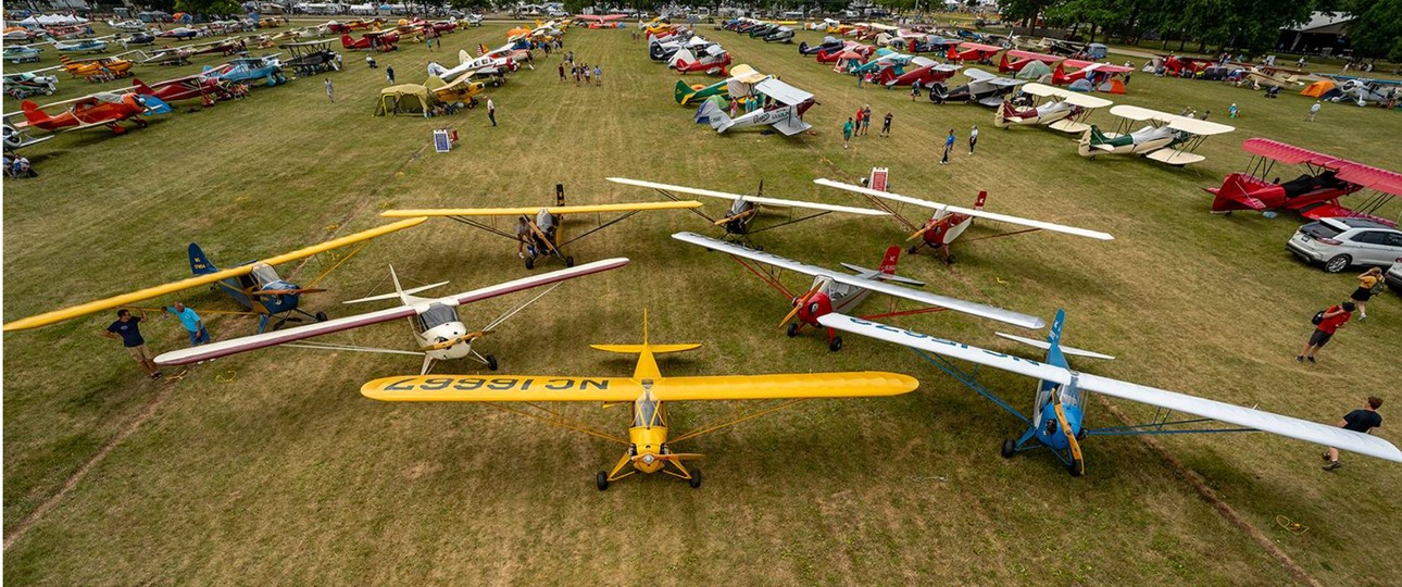 Vom 22. bis 28. Juli findet in Oshkosh wieder das weltweit größte Fly-in statt.
