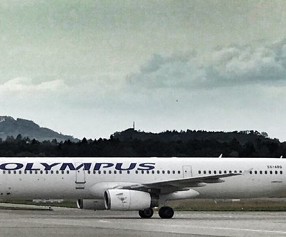 Airbus A321 von Olympus Airways: Die Airline weist hohe Verspätungen auf.