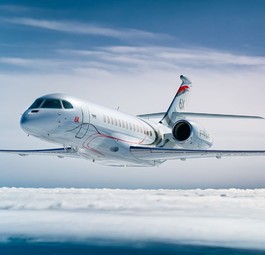 Dassault Falcon 6X: Gibt seine Ebace-Premiere.