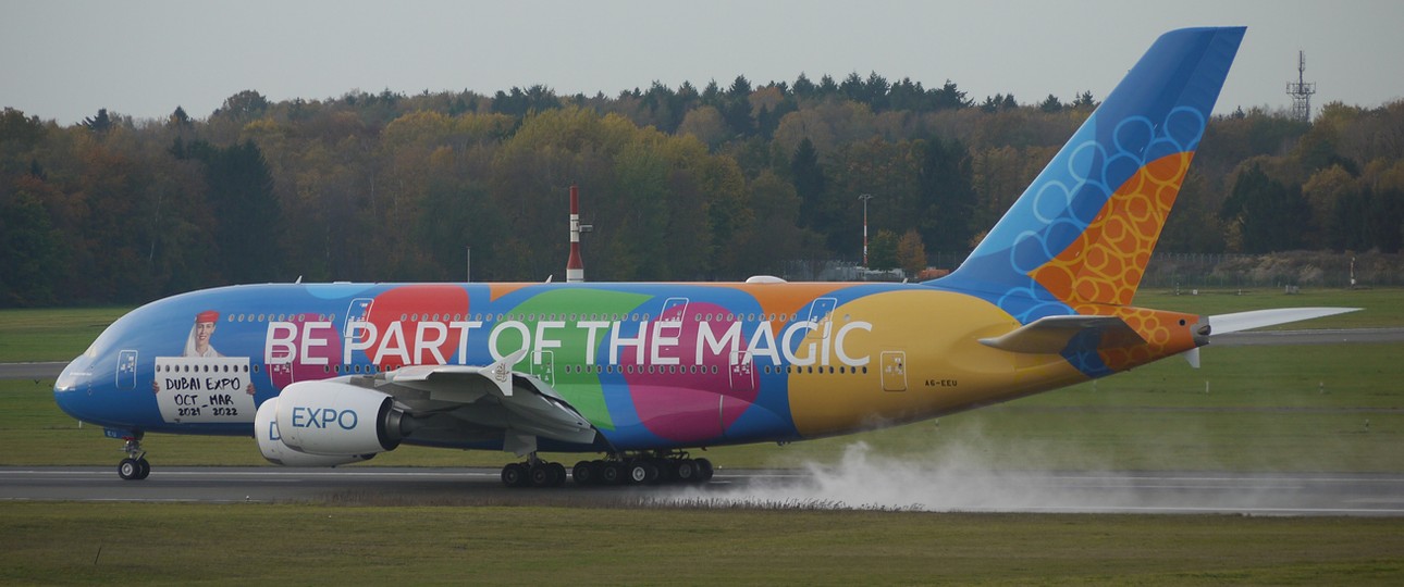 Flug EK59 von Dubai nach Hamburg wurde am 31. Oktober ertmals wieder mit einem Airbus A380 durchgeführt.