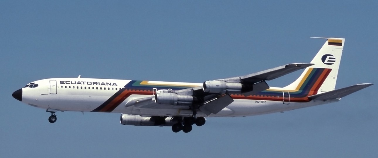 Boeing 707 der ehemaligen Ecuatoriana de Aviación.