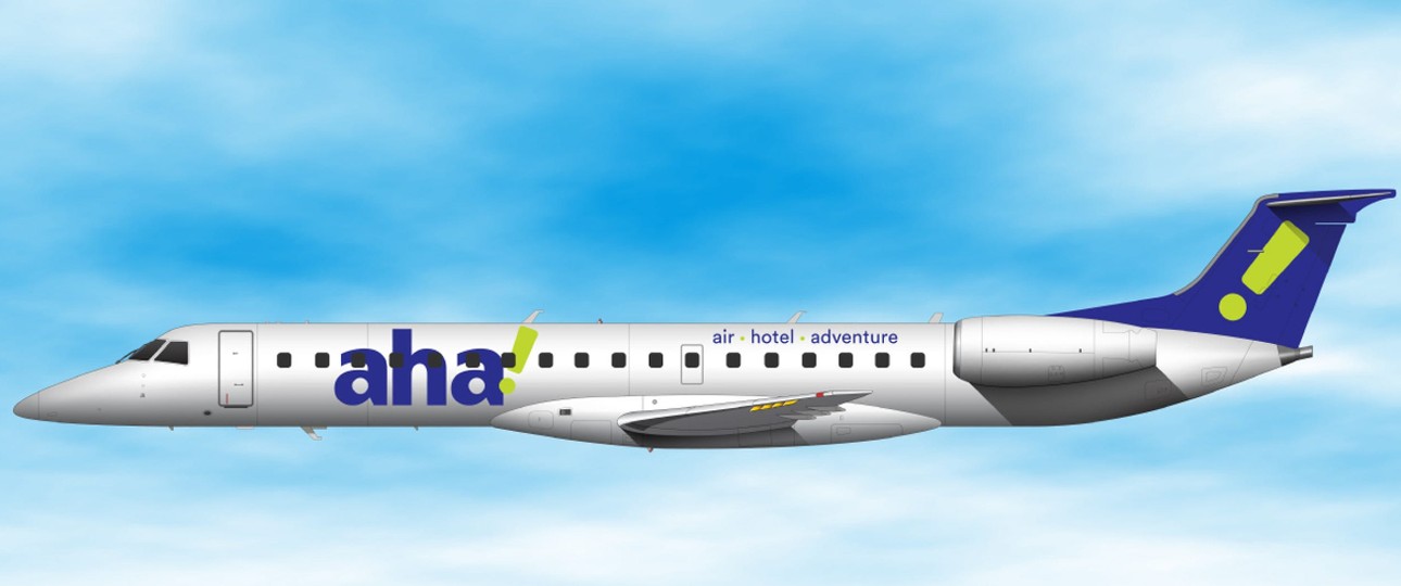 Embraer ERJ 145: So soll sie in Aha-Lackierung aussehen.