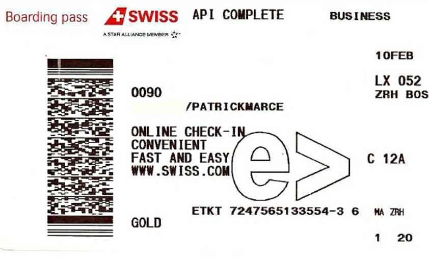 Auf einer Bordkarte stehen jede Menge Zahlen und Buchstaben, von denen man als Passagier oft nicht weiß, was sie zu bedeuten haben.