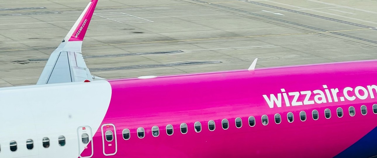 Airbus A320 von Wizz Air: Der ungarische Billigflieger betreibt eine reine Airbus-Flotte.