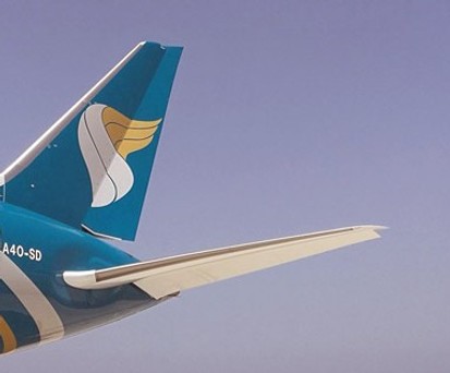 Boeing 787-9 Dreamliner von Oman Air: Die Fluggesellschaft kann weiterhin alle vom Embargo betroffenen Ziele anfliegen.