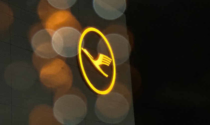 Lufthansa-Logo: Der Konzern wird abgebaut.