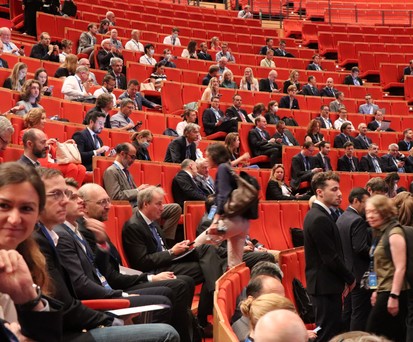 Eigentlich beschäftigen sich die Connecting Europe Days mit Vernetzung und Nachhaltigkeit. Doch die Situation in der Ukraine ist Thema Nummer eins.