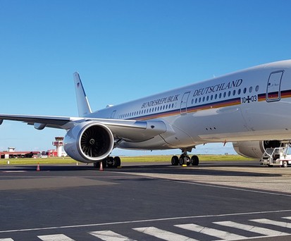 Airbus A350 der Flugbereitschaft: Soll nach Indien fliegen.
